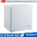 Solid door top open outdoor chest freezer big capacity deep freezer